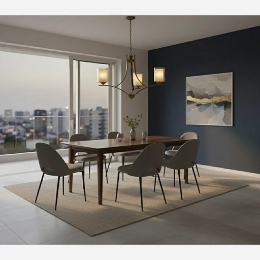 لوستر پذیرایی مدل پیچ دوبل، رنگ زیتونی